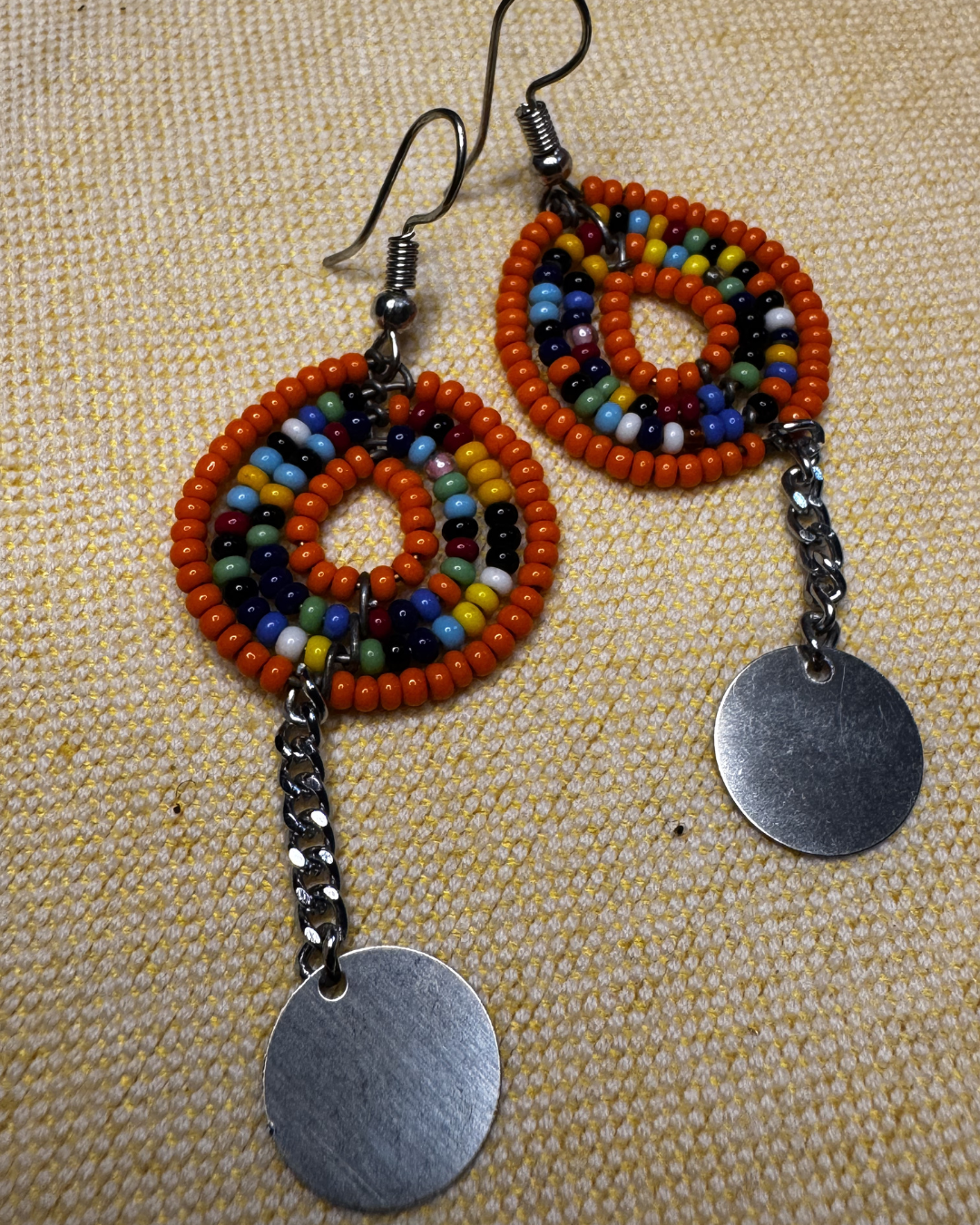 Beaded Heirloom Earrings