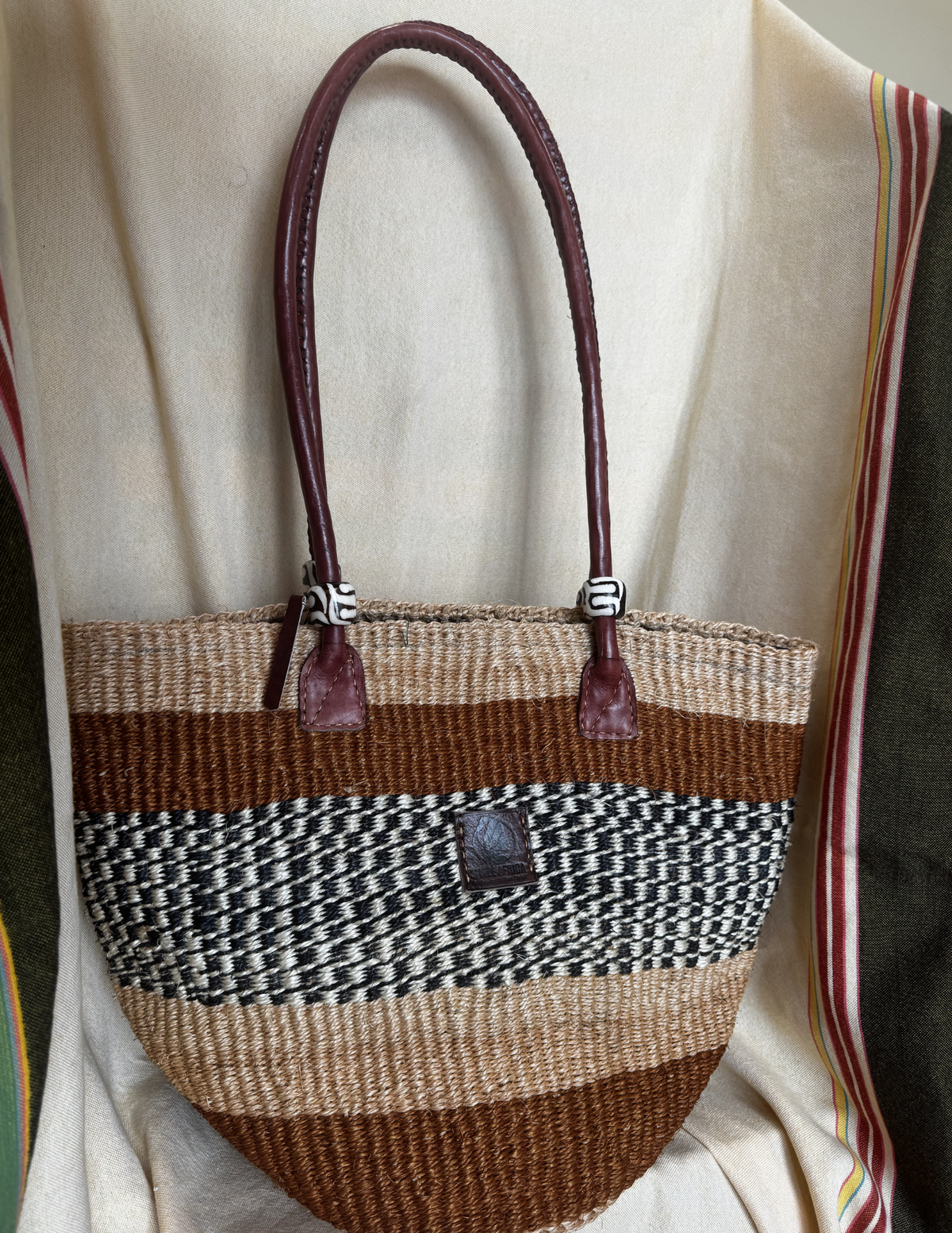 Asha Sisal Shoulder Tote