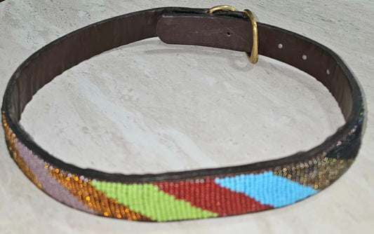 Beaded Dog Collar (Extra Large Breeds)