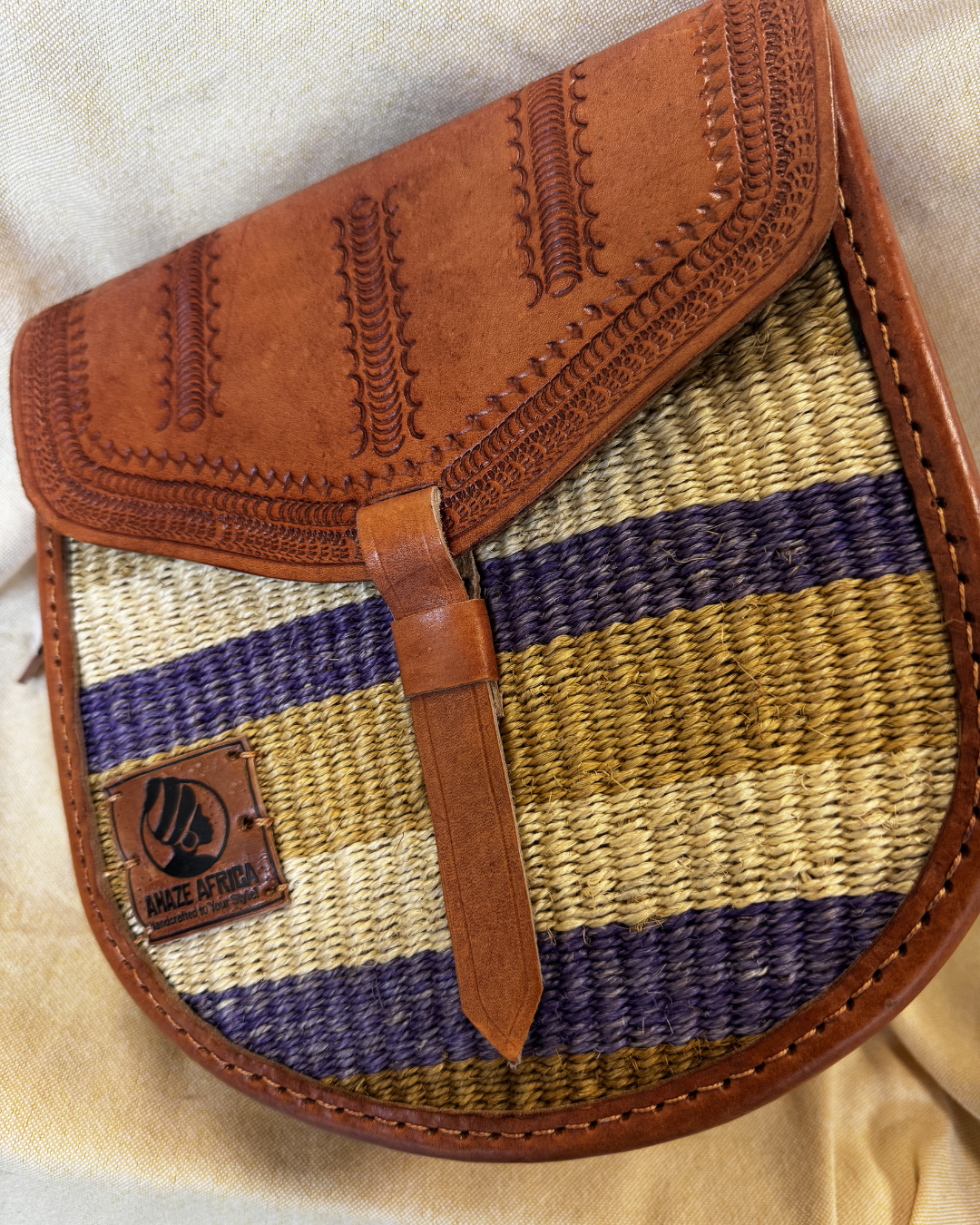 The Amani Saddle Crossbody