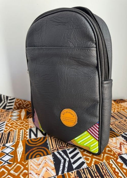 Fabric Fusion Crossbody Bag