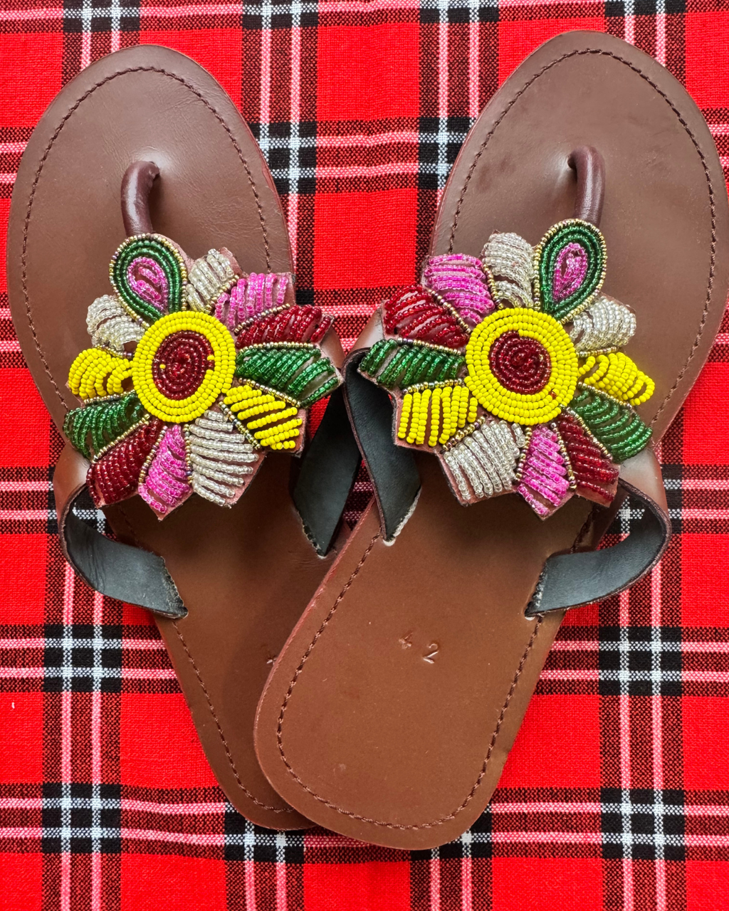 Handmade  Beaded Sandals