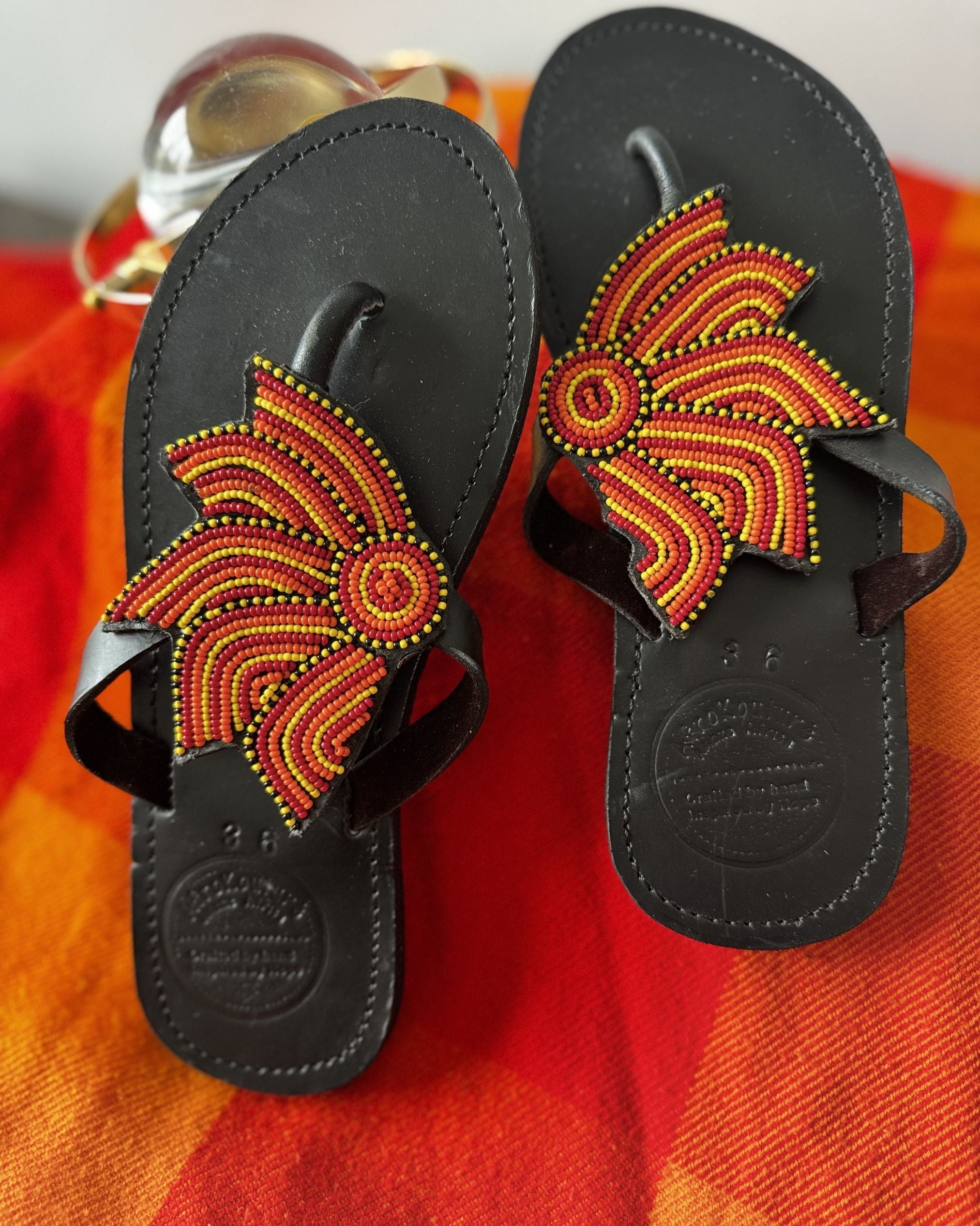 Handmade  Beaded Sandals