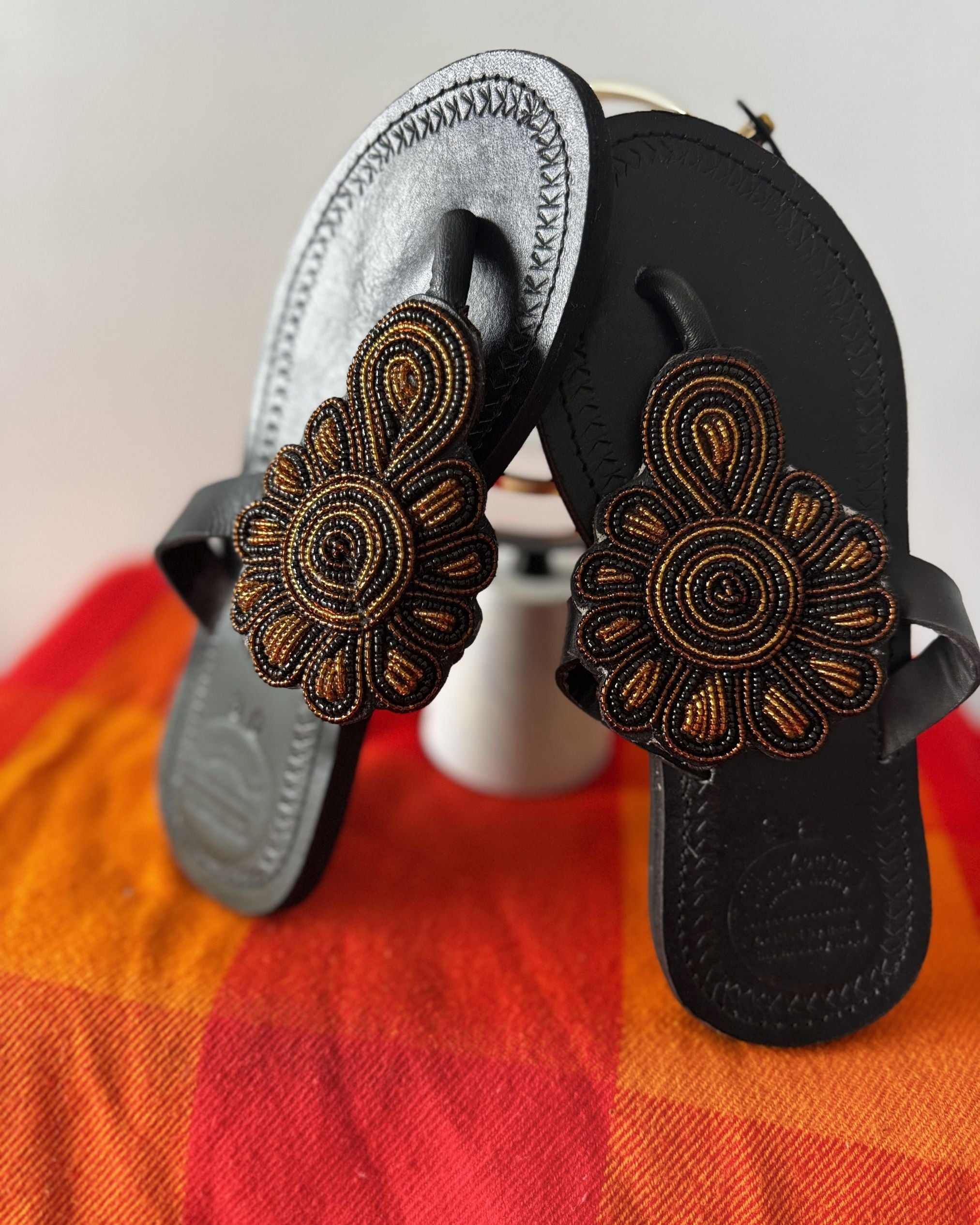 Handmade  Beaded Sandals