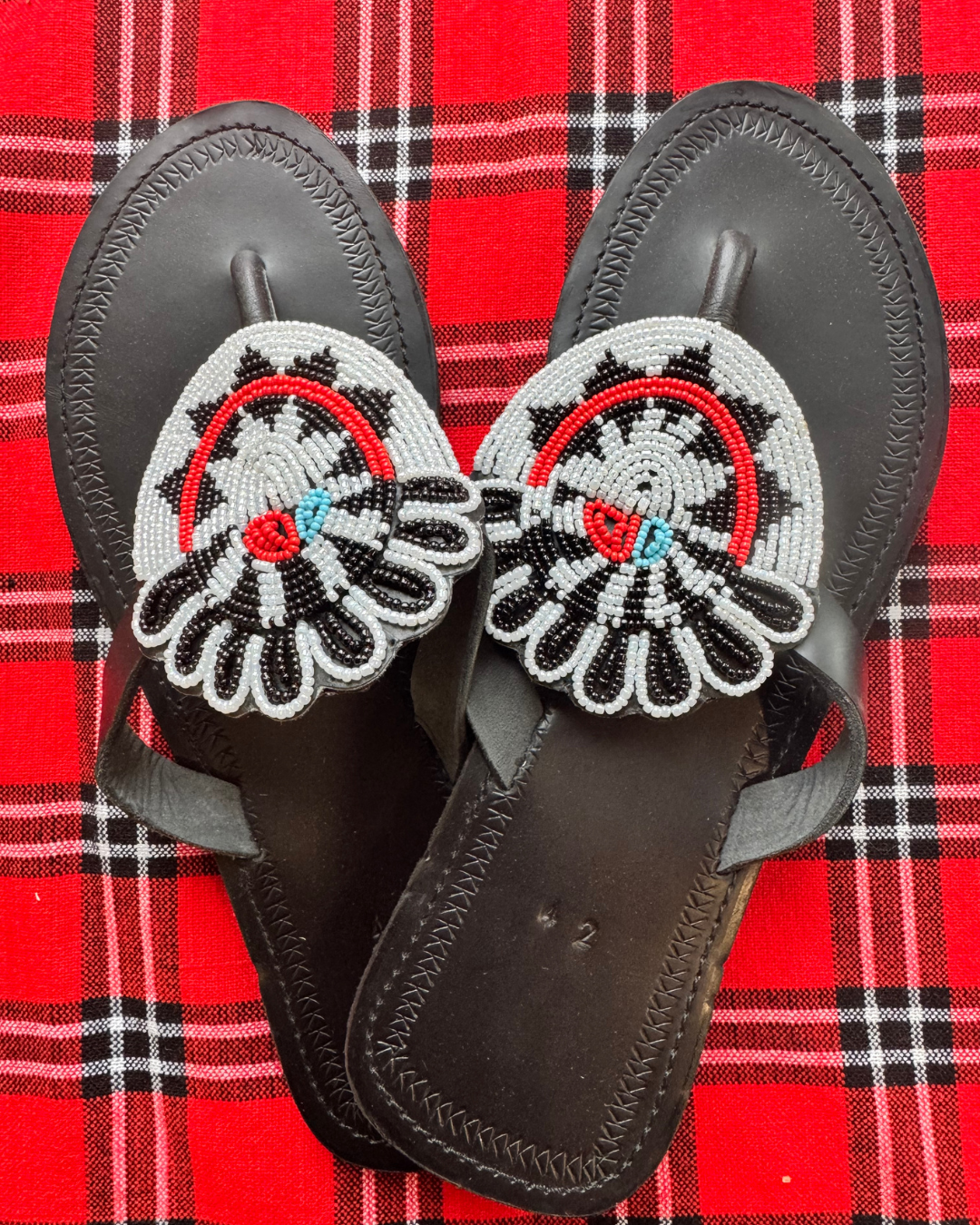 Handmade  Beaded Sandals
