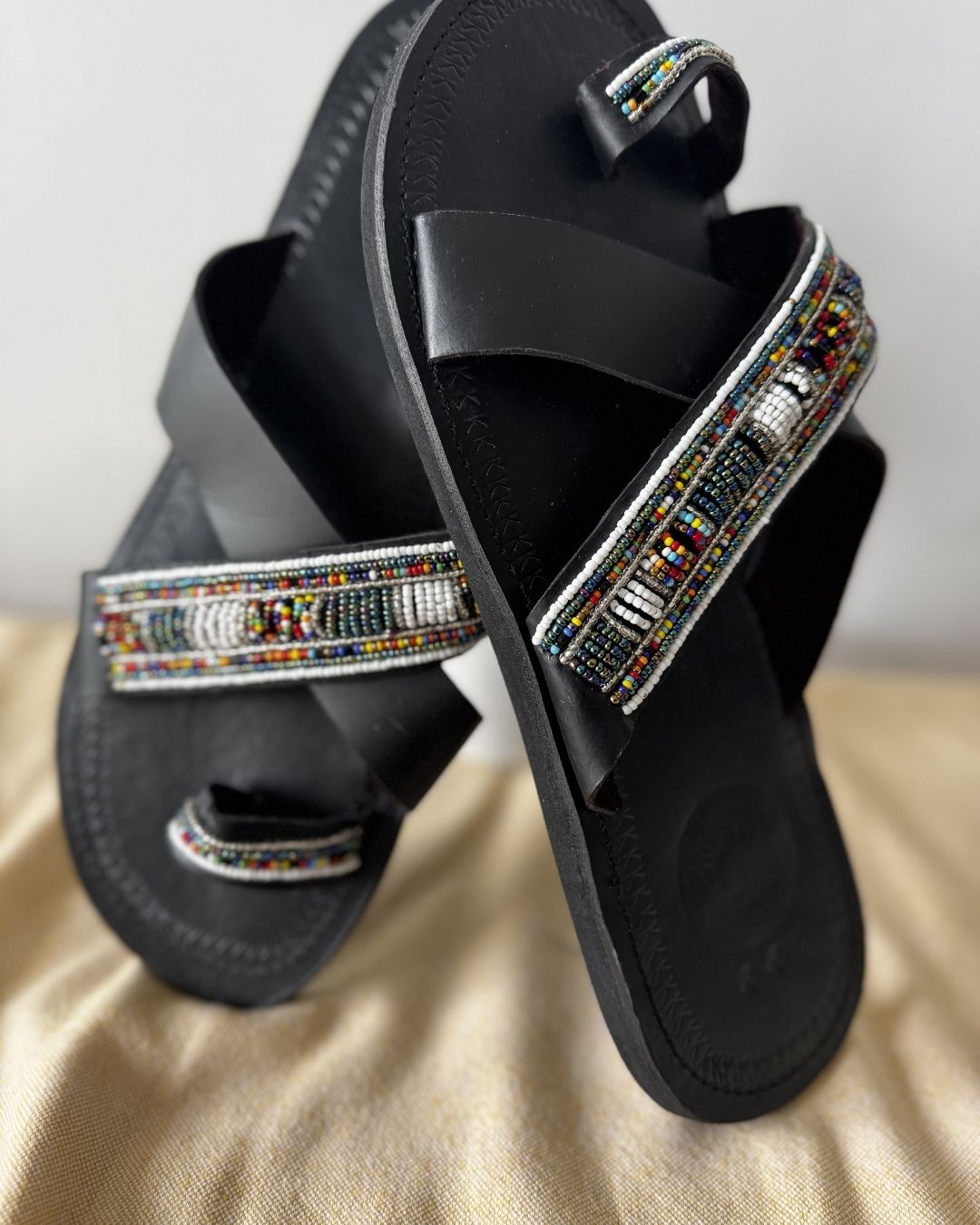 Handmade  Beaded Sandals