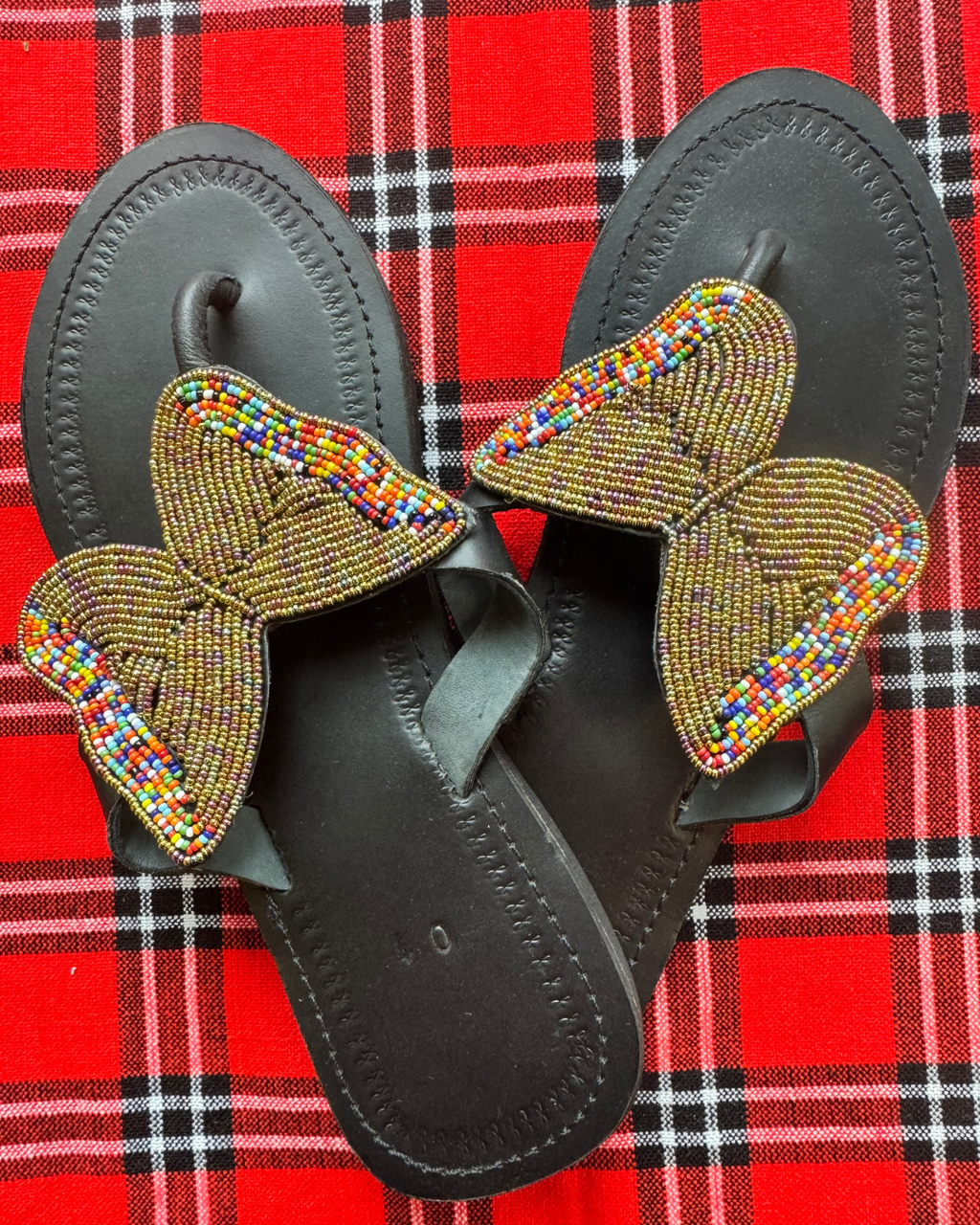 Handmade  Beaded Sandals