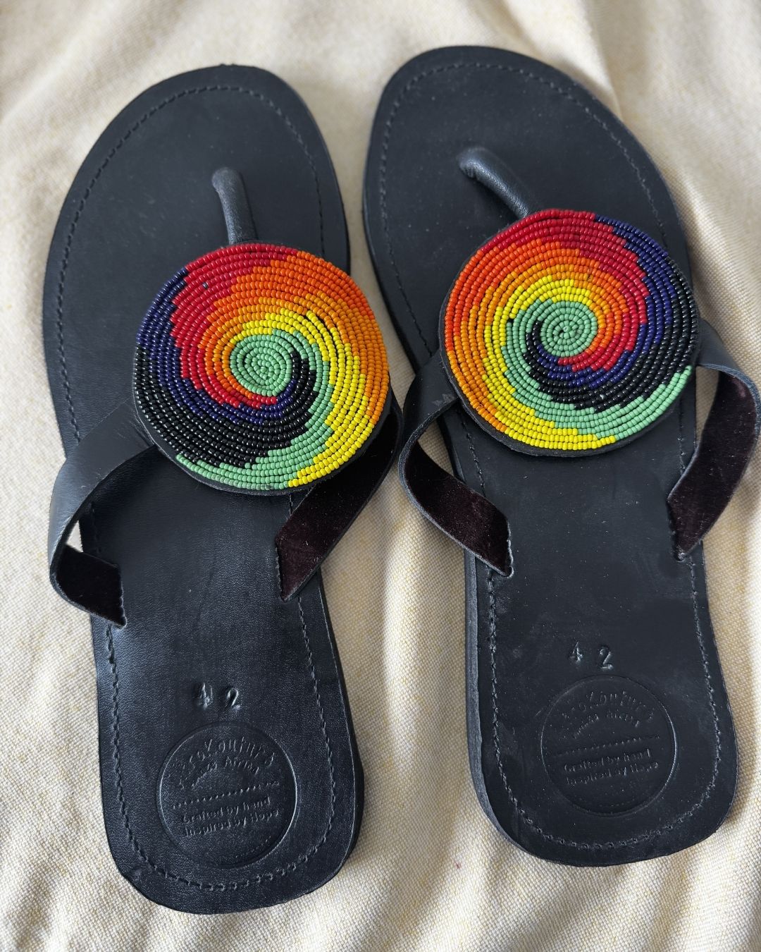 Handmade  Beaded Sandals