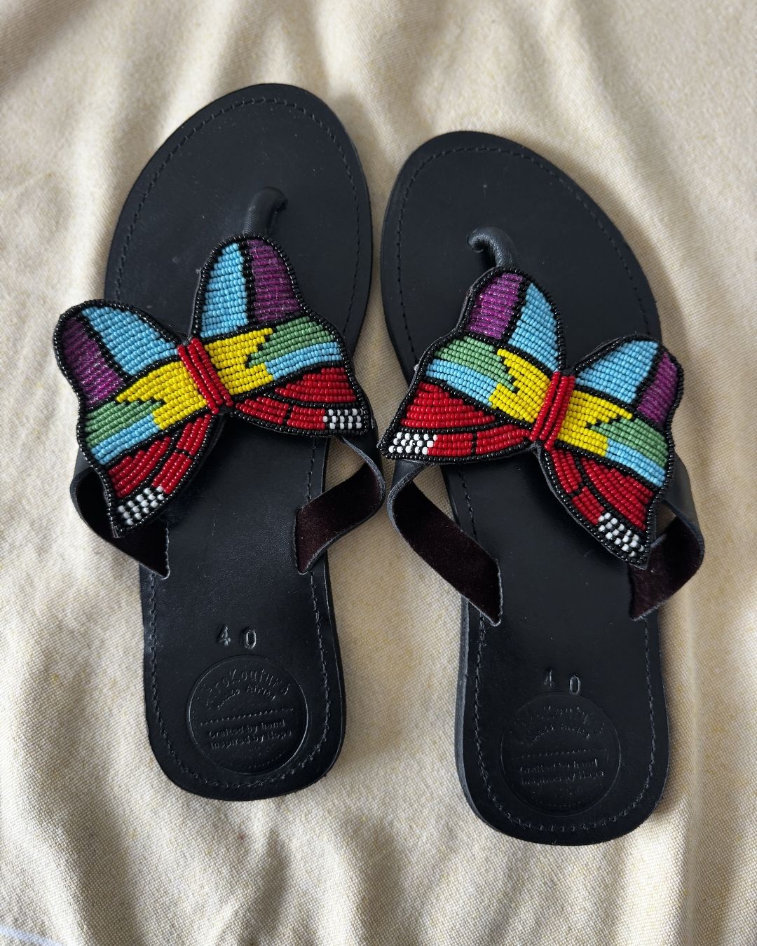 Handmade  Beaded Sandals