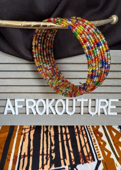 Spring Beaded Bracelet