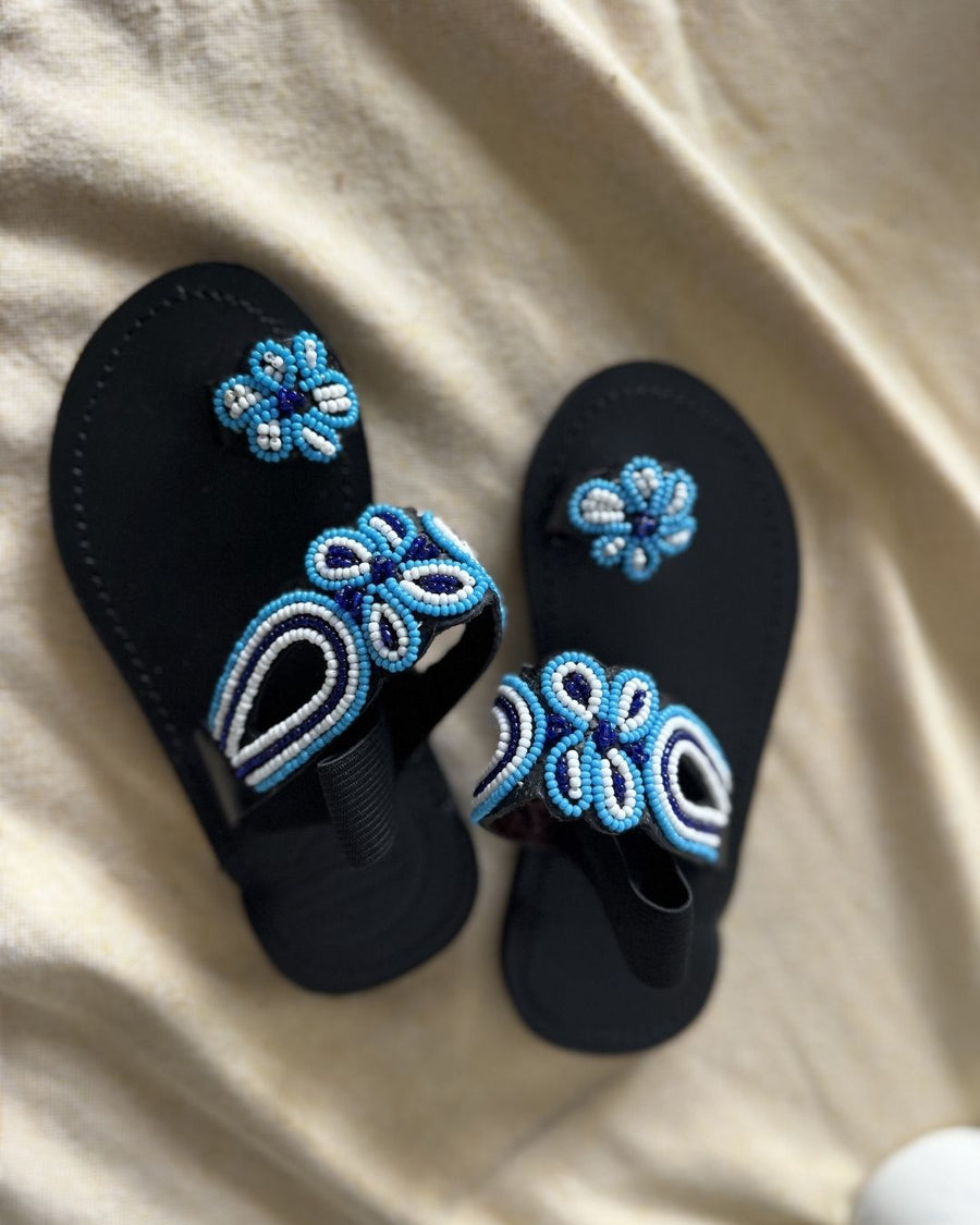 Kids Beaded Sandals