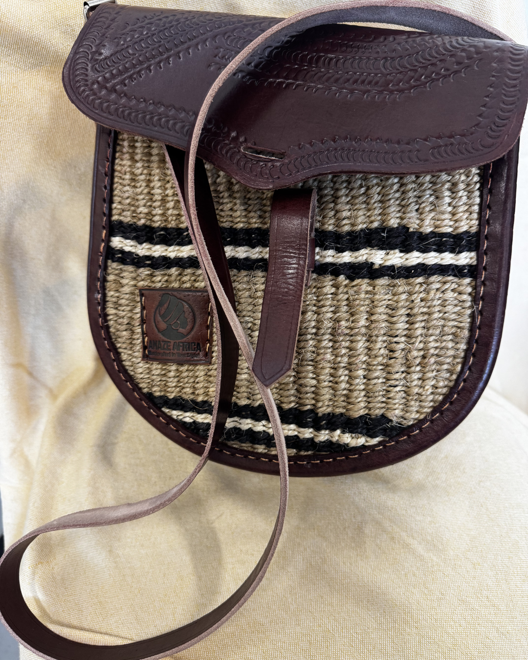 The Amani Saddle Crossbody