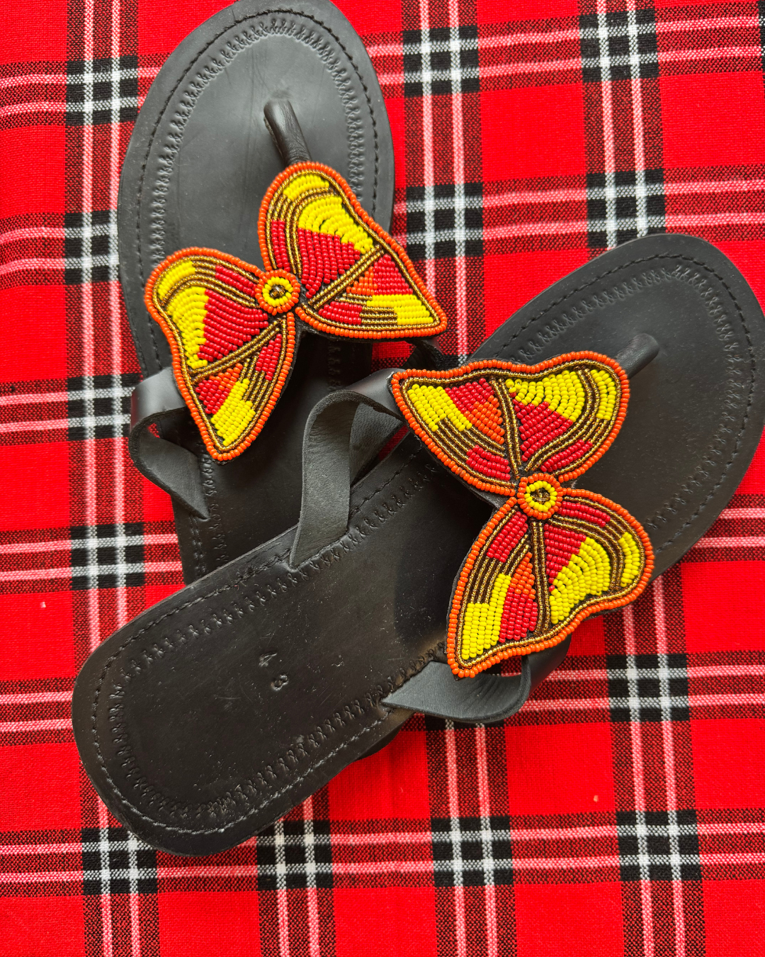 Handmade  Beaded Sandals