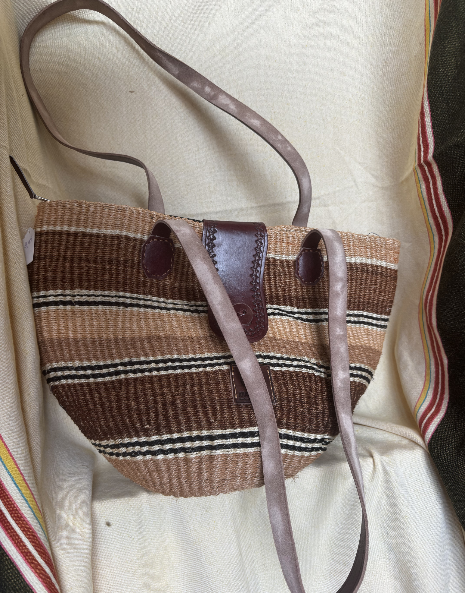Nia Sisal Shoulder Tote