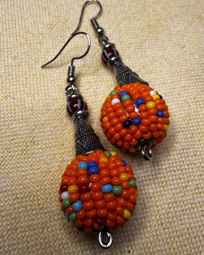 Beaded Heirloom Earrings