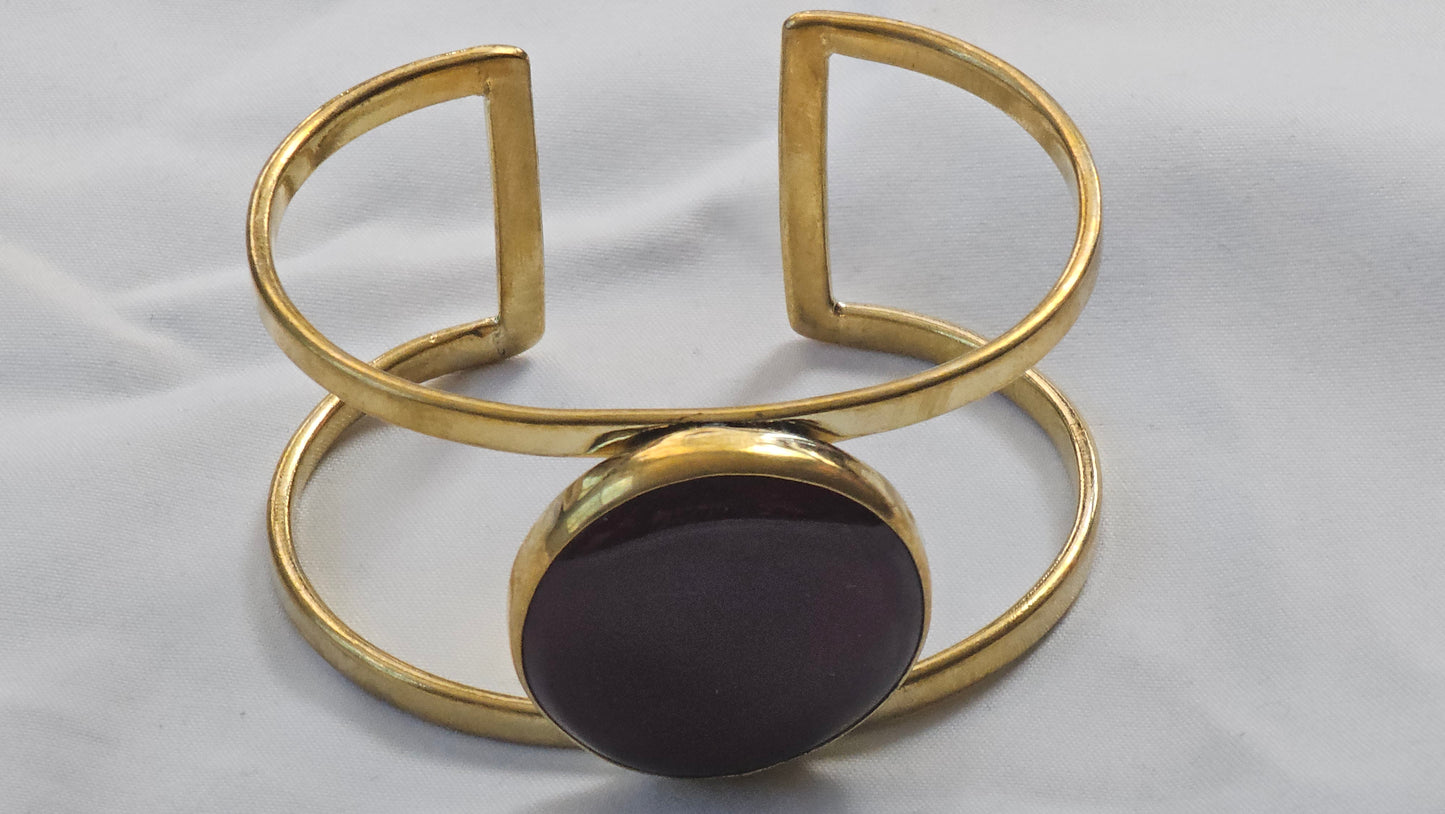 Golden Whim (Brass Bangle)