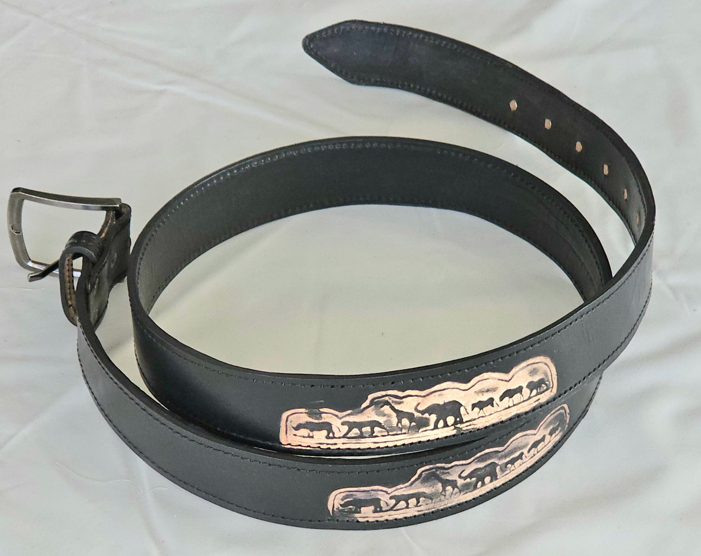 Jungle Curve (Leather Belt)