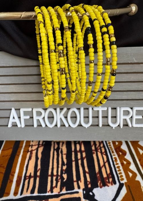 Spring Beaded Bracelet