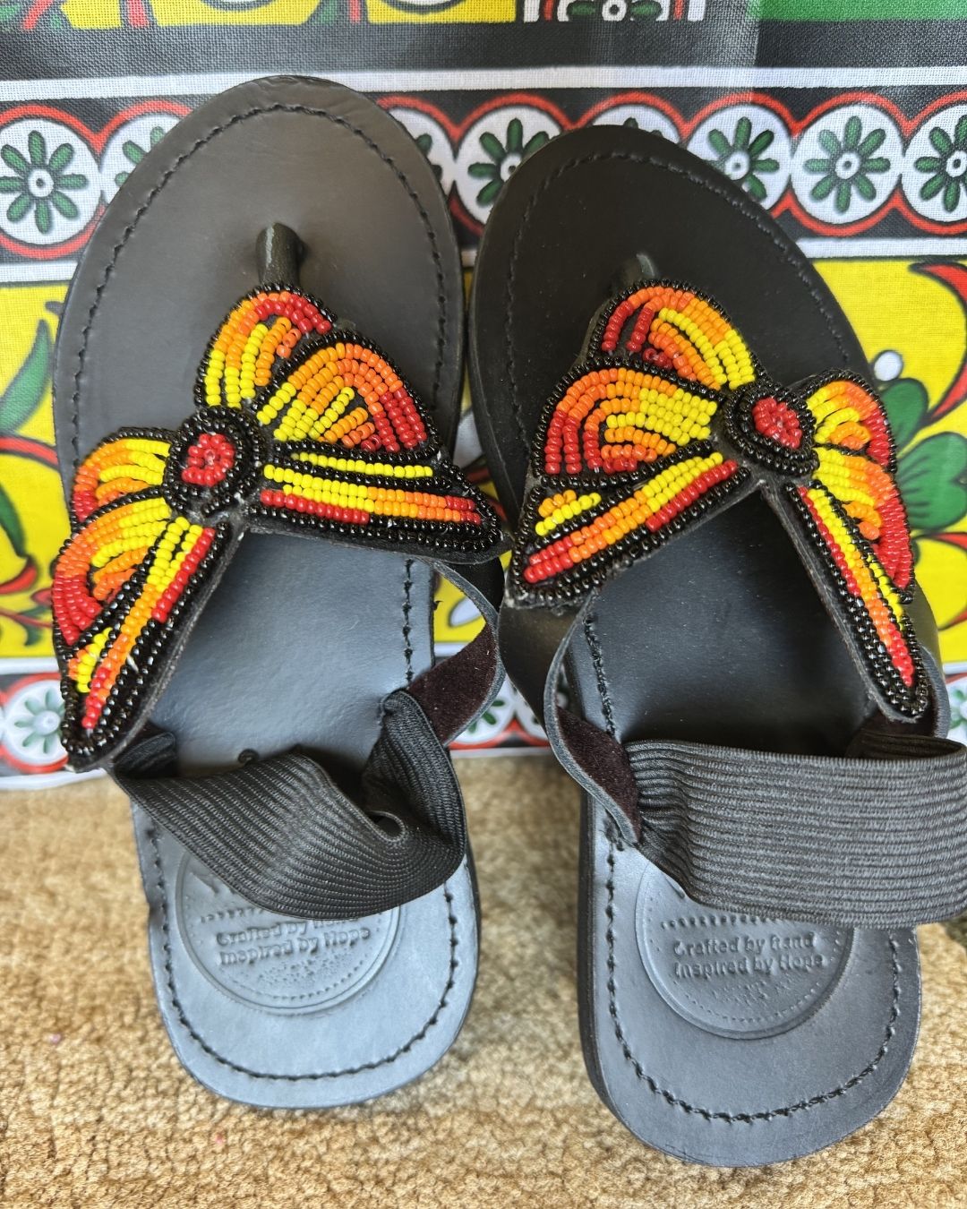 Kids Beaded Sandals