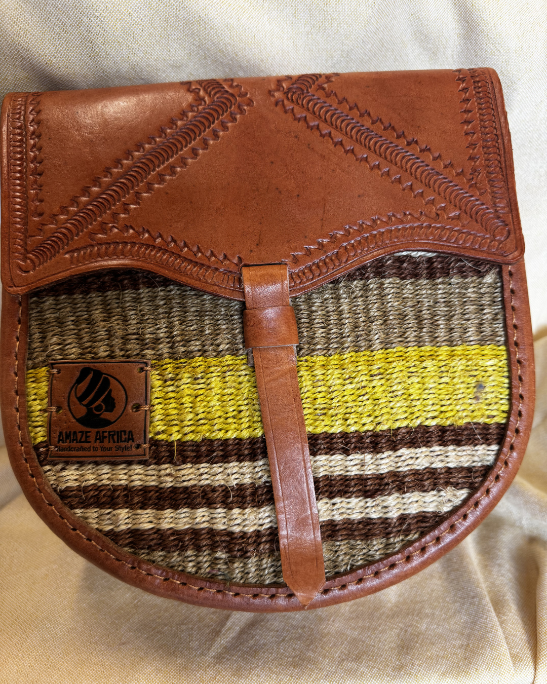 The Amani Saddle Crossbody