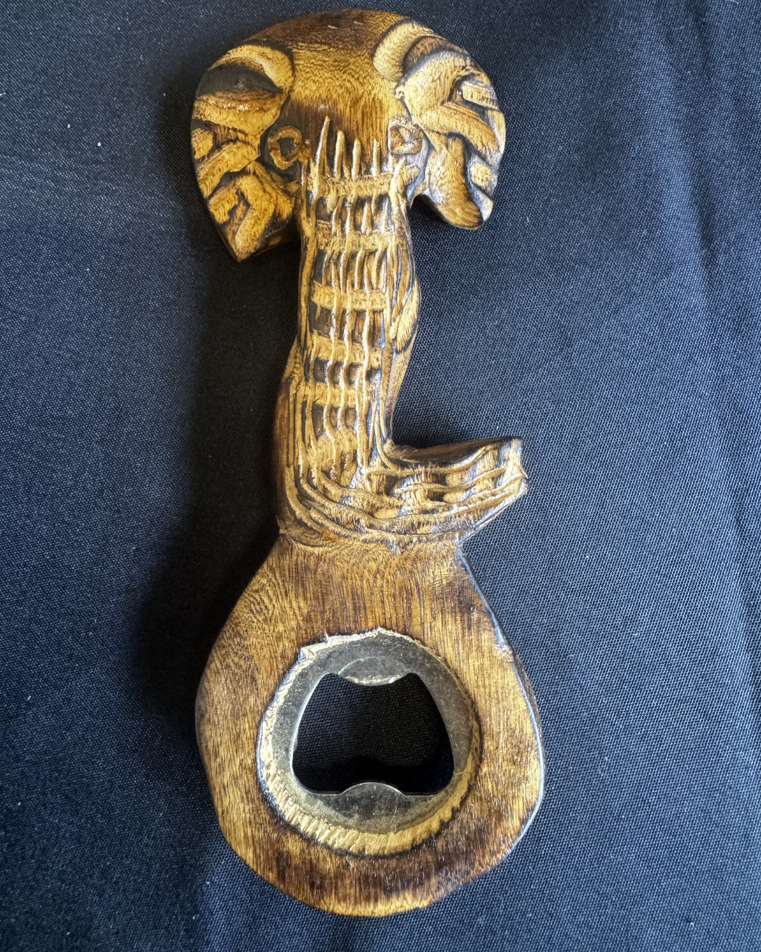 Hand-Carved Animal Bottle Opener