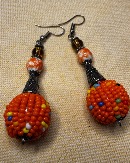 Beaded Heirloom Earrings