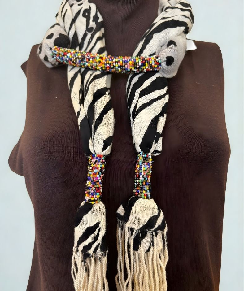 Beaded Scarf
