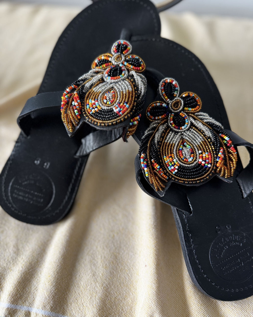 Handmade  Beaded Sandals