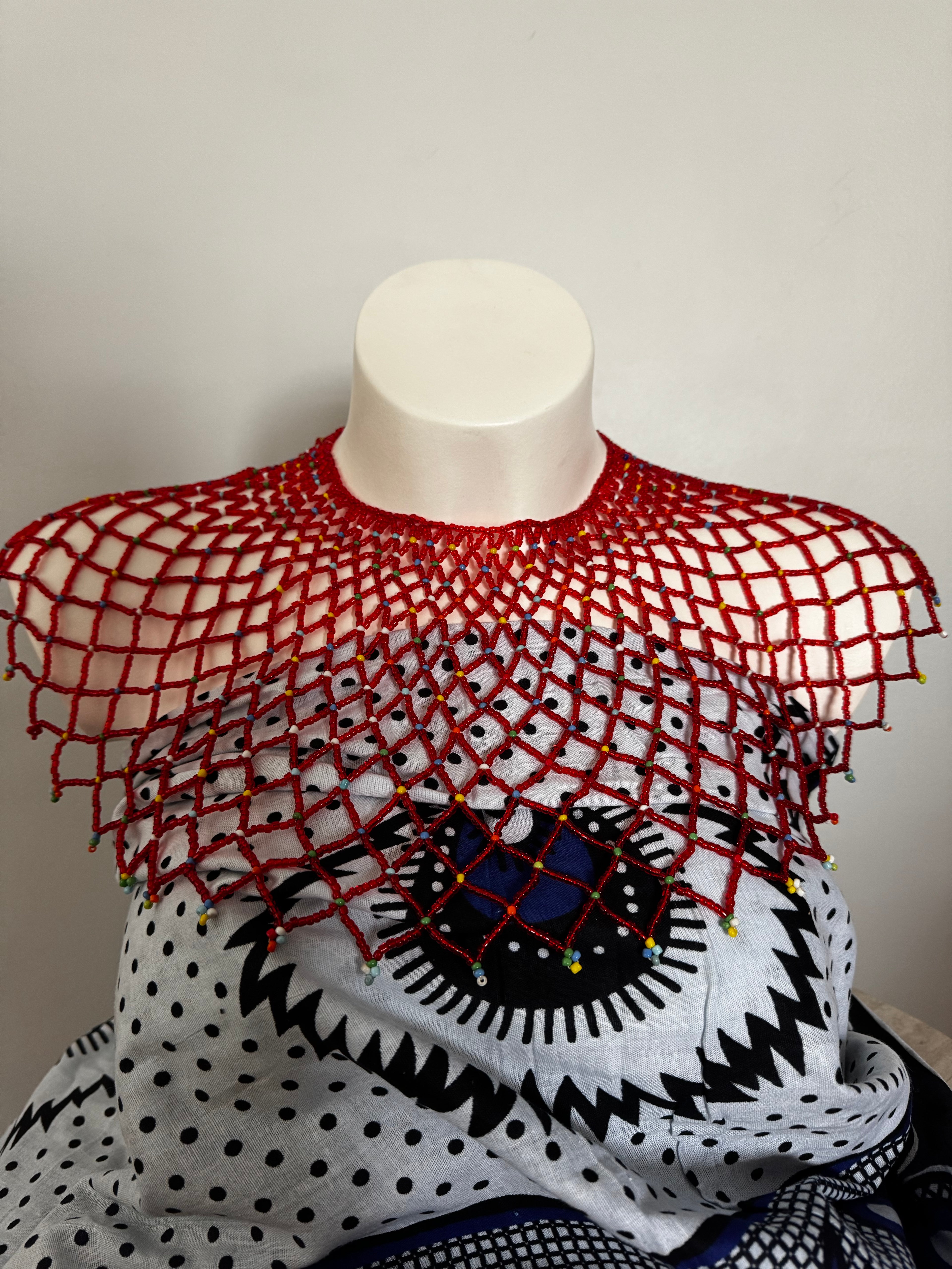 Beaded Bib Necklace