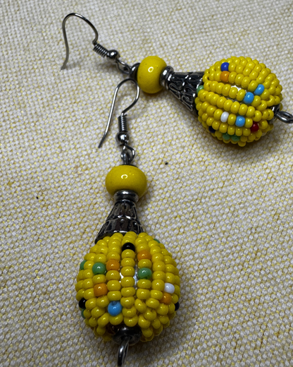 Beaded Heirloom Earrings