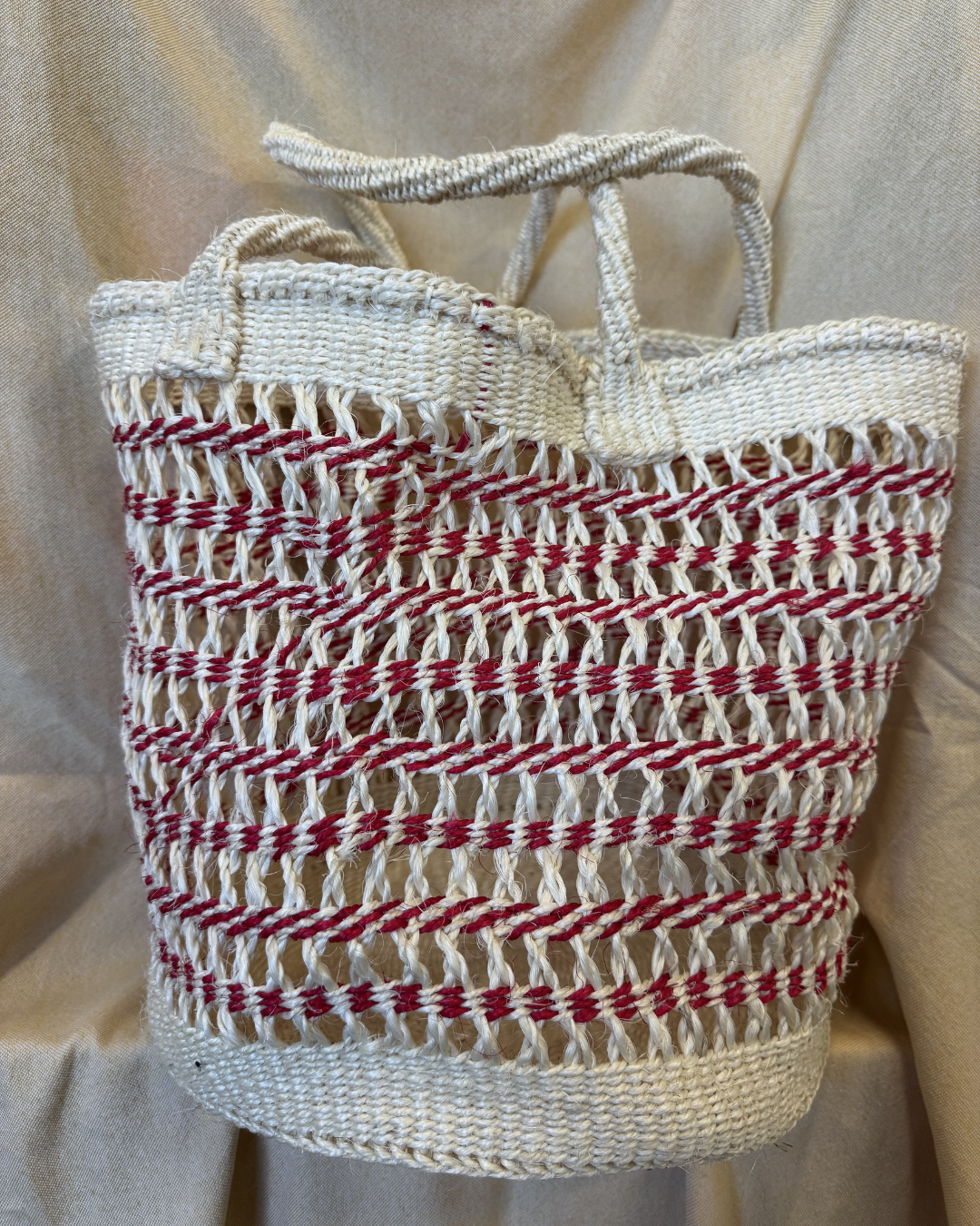 Sisal Mesh Market Basket