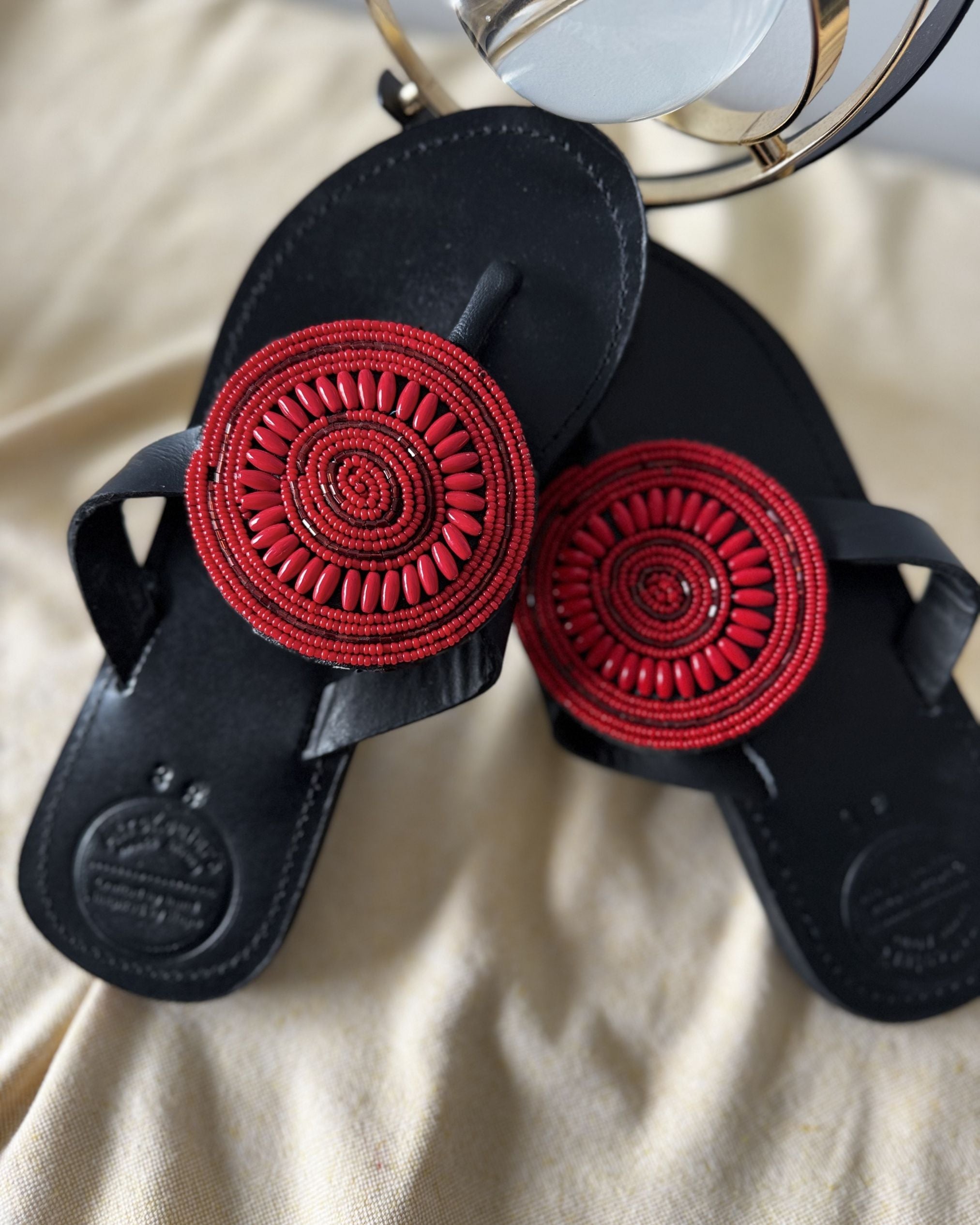 Handmade  Beaded Sandals
