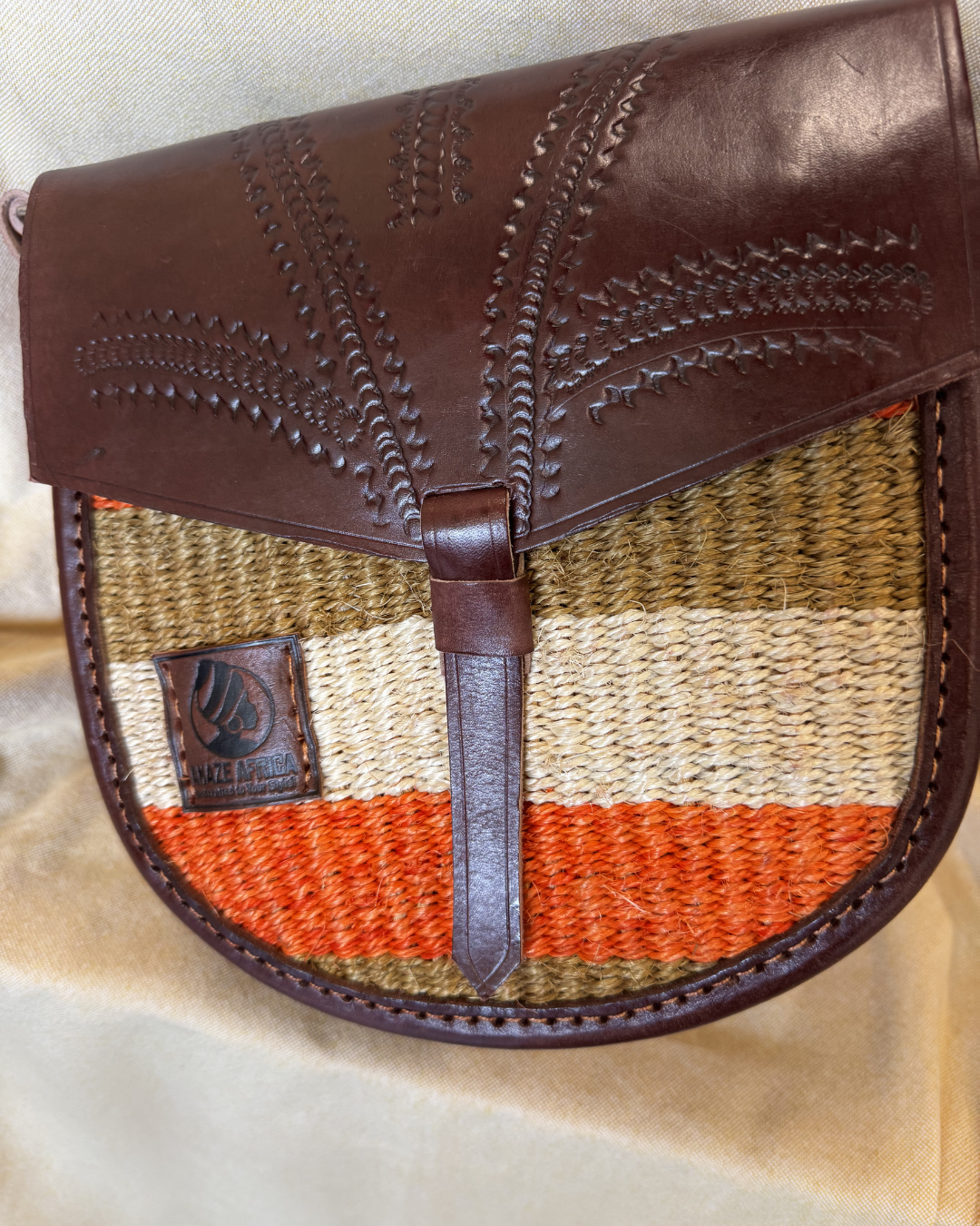 The Amani Saddle Crossbody