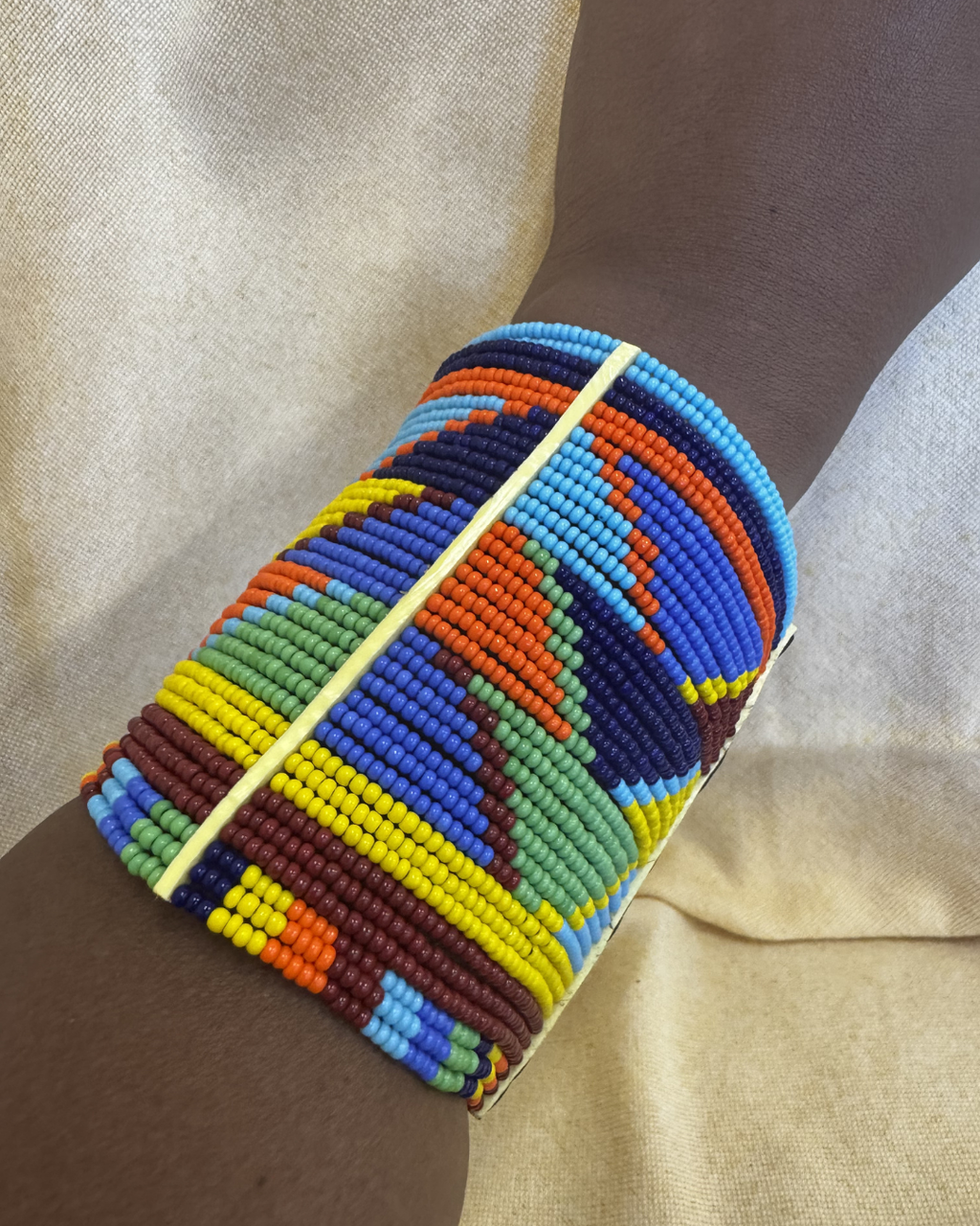 Beaded Cuff Bracelet