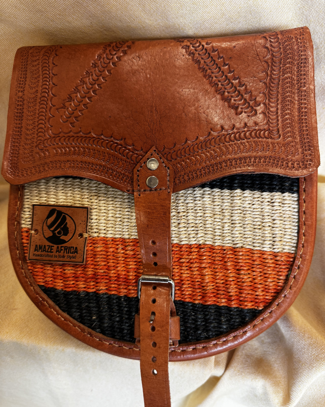 The Amani Saddle Crossbody