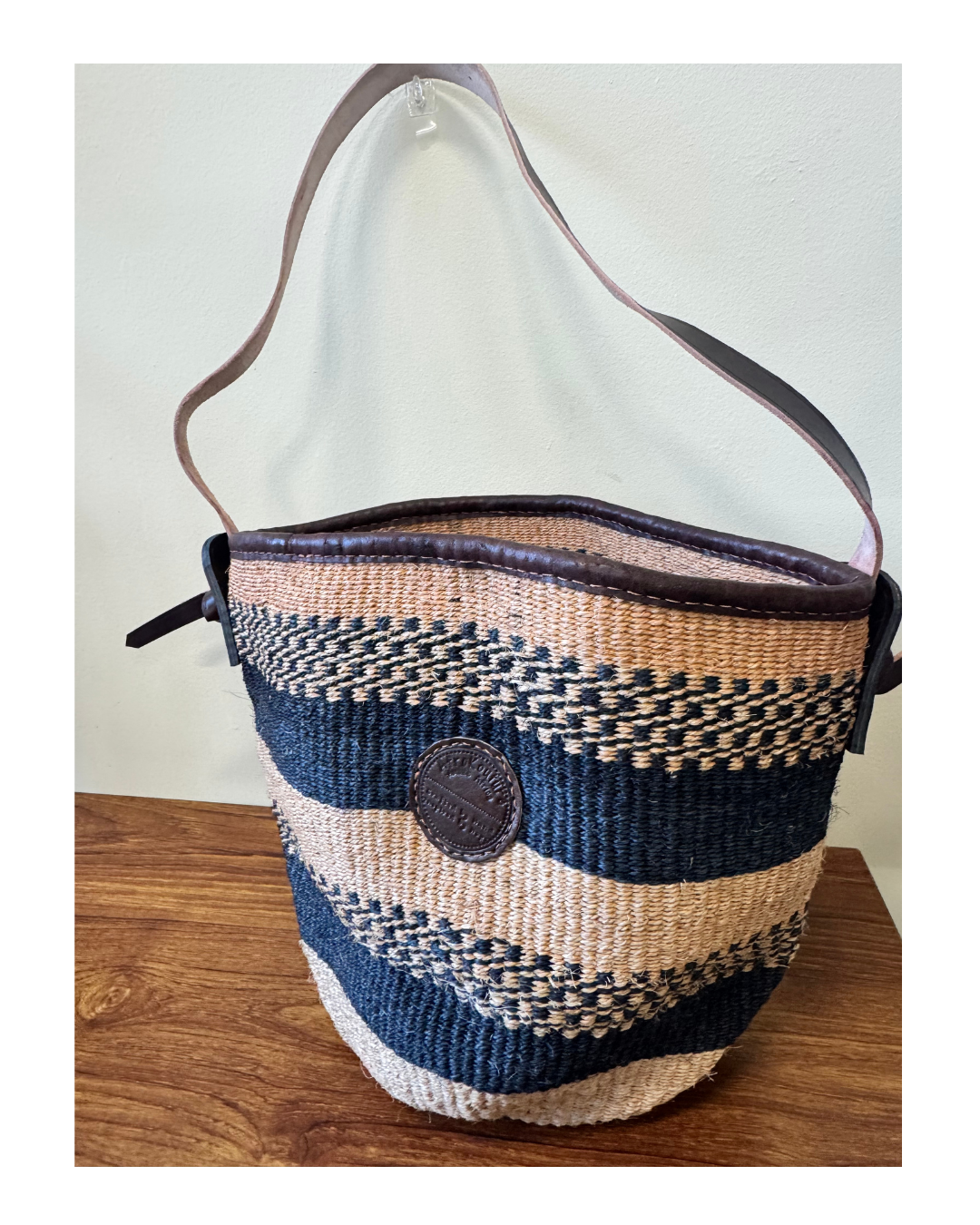 The Heritage Stripe Sisal Tote