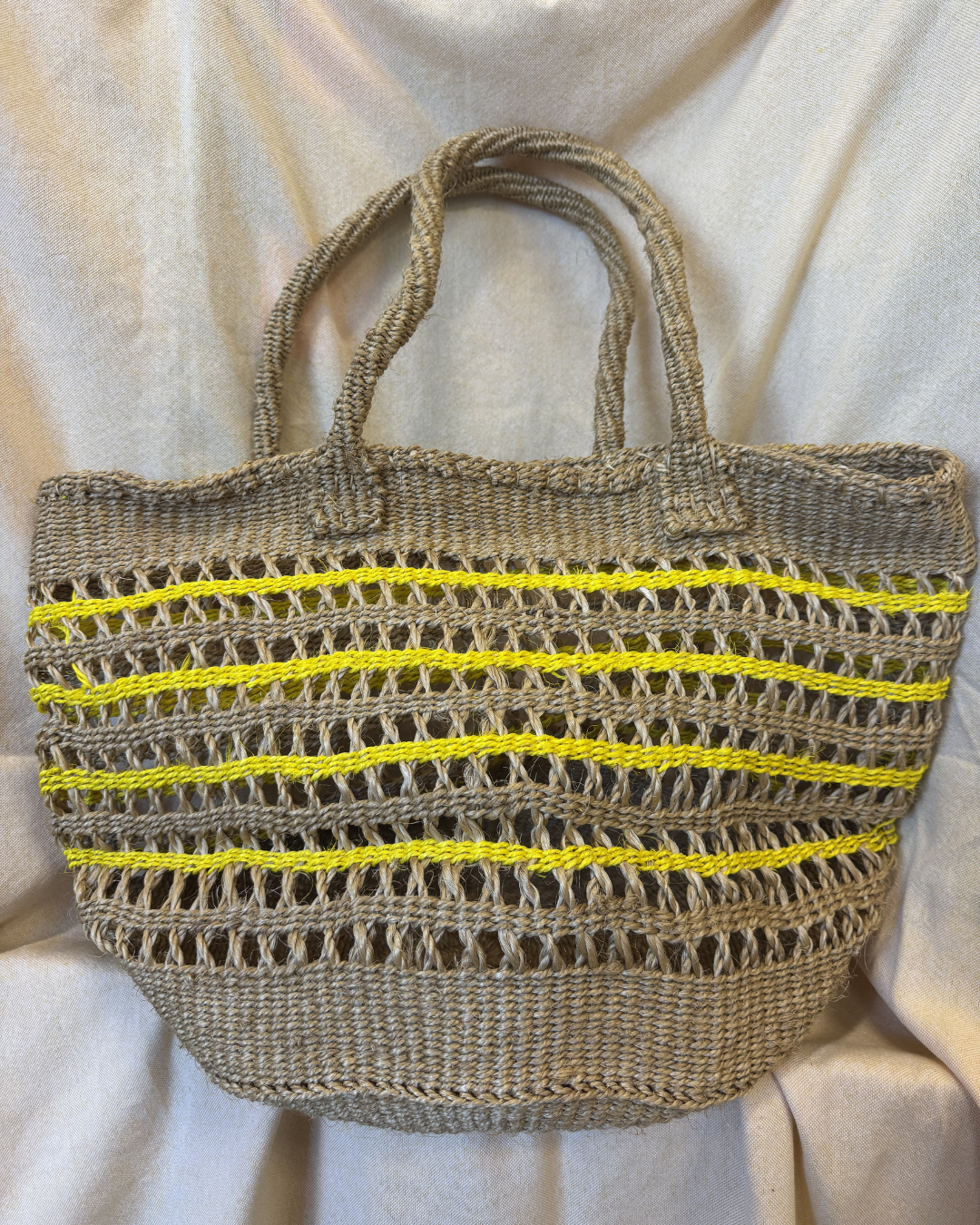 Sisal Mesh Market Basket