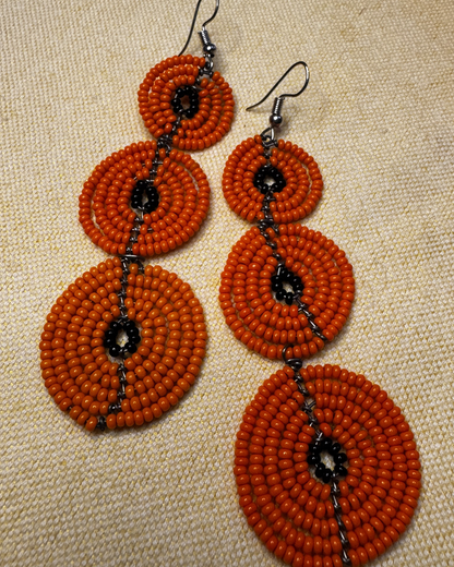 Beaded Heirloom Earrings