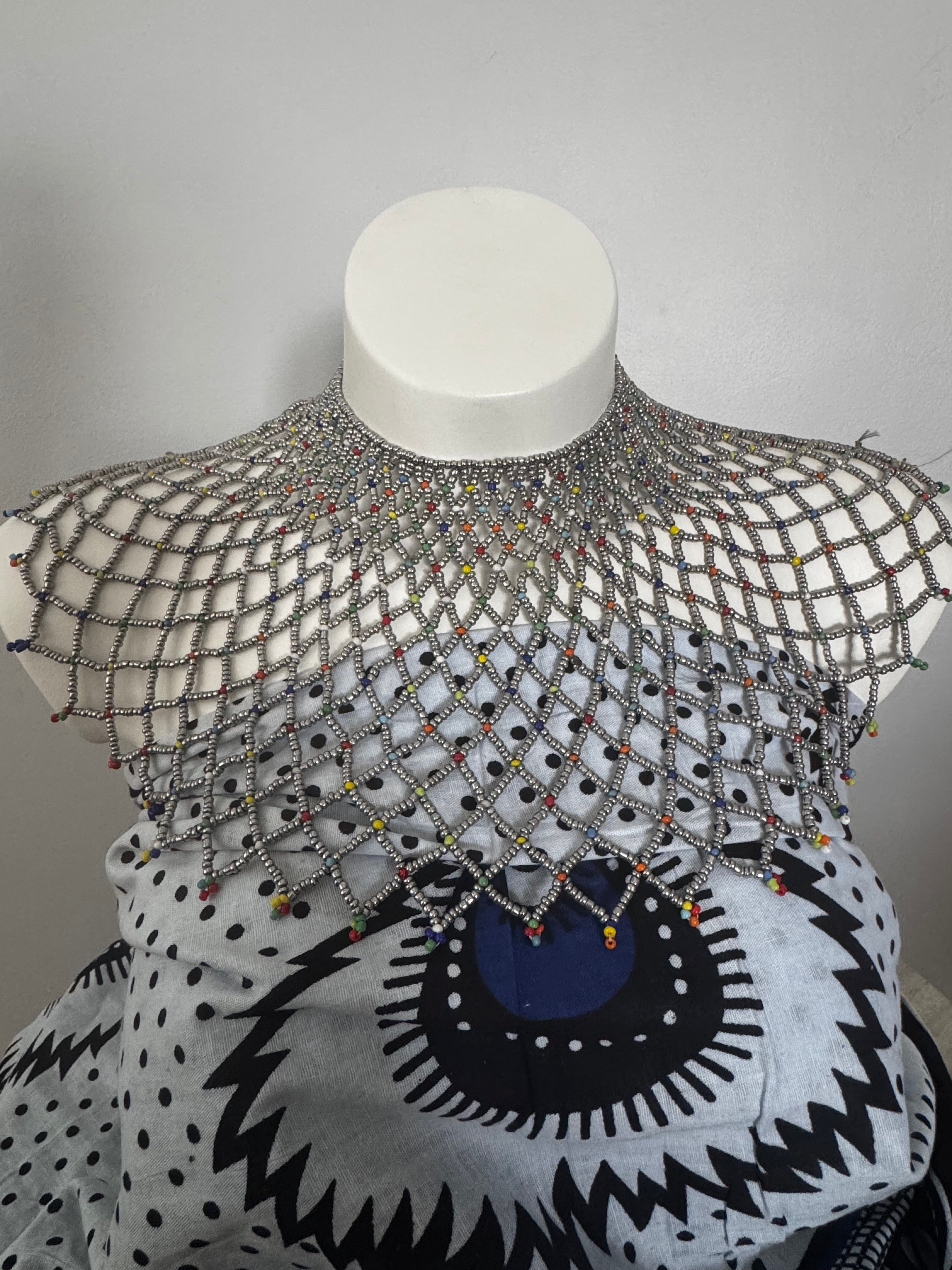 Beaded Bib Necklace