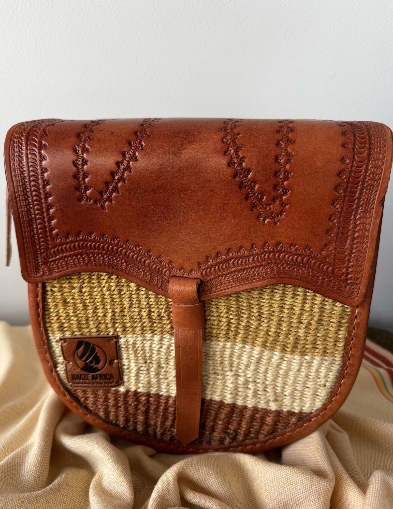 The Amani Saddle Crossbody