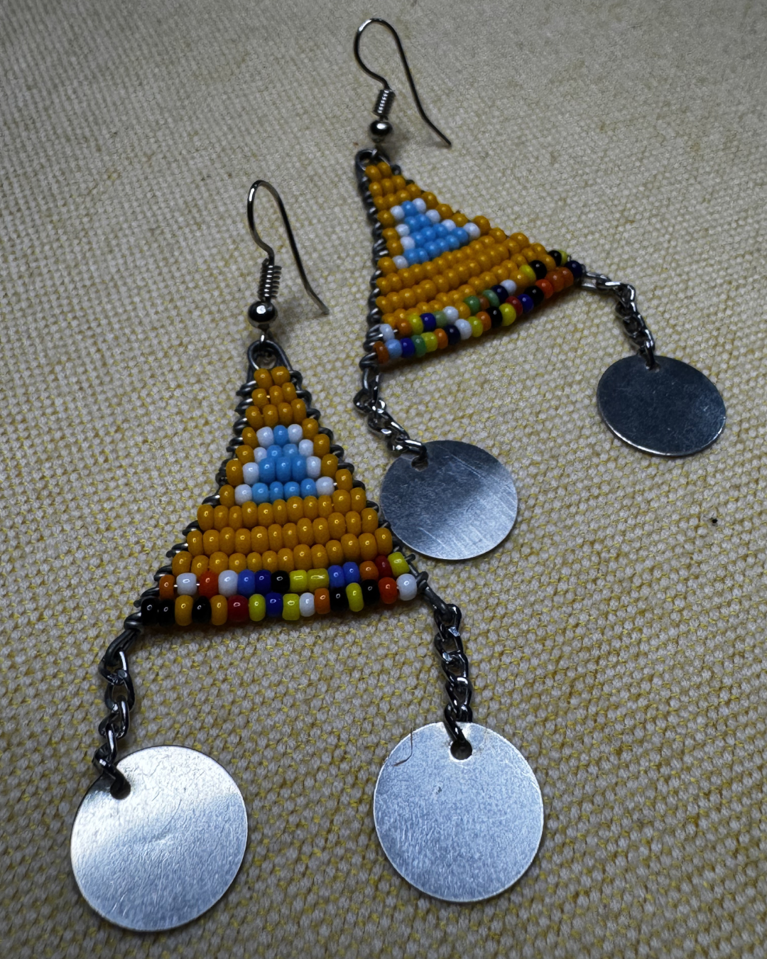 Beaded Heirloom Earrings