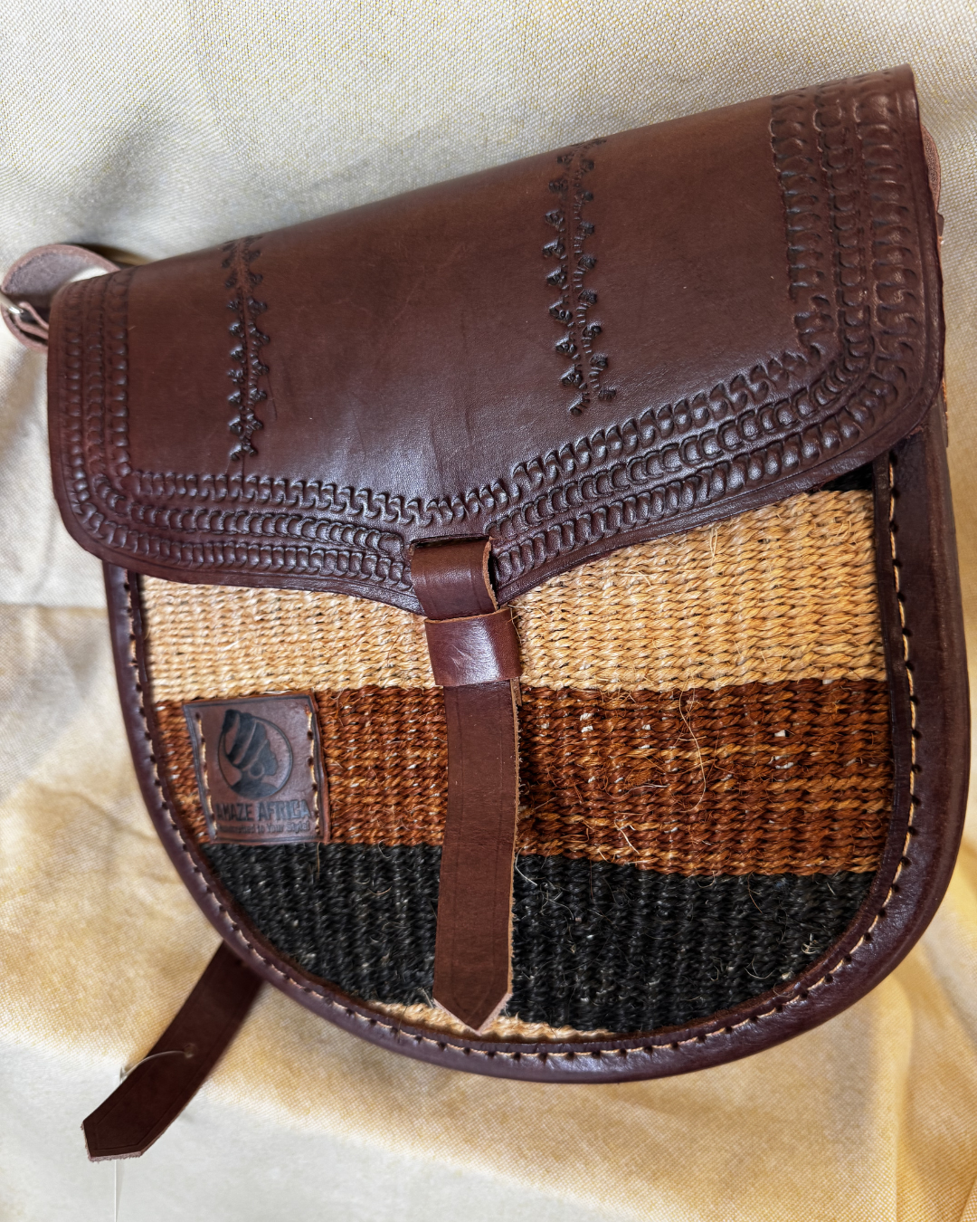 The Amani Saddle Crossbody