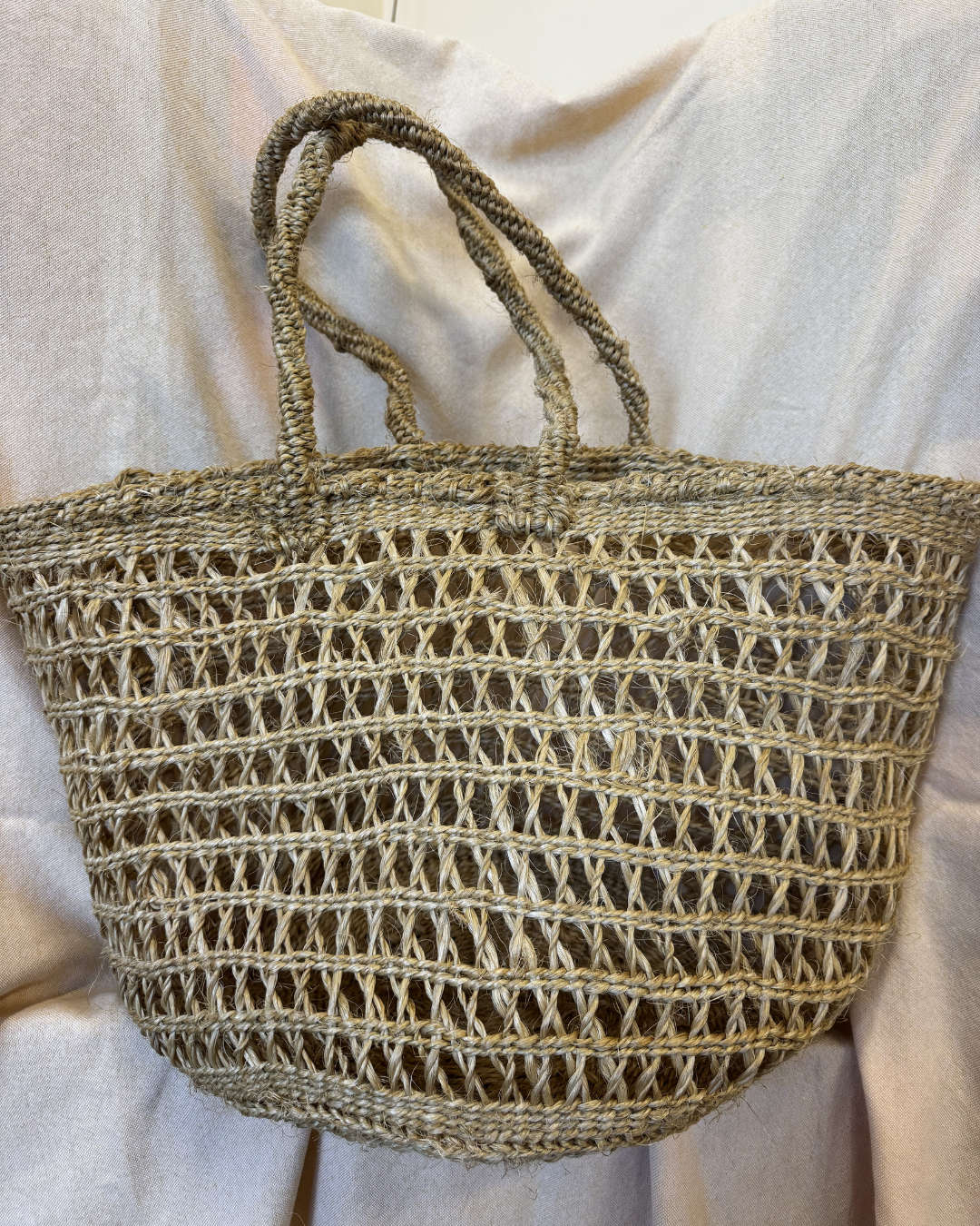 Sisal Mesh Market Basket