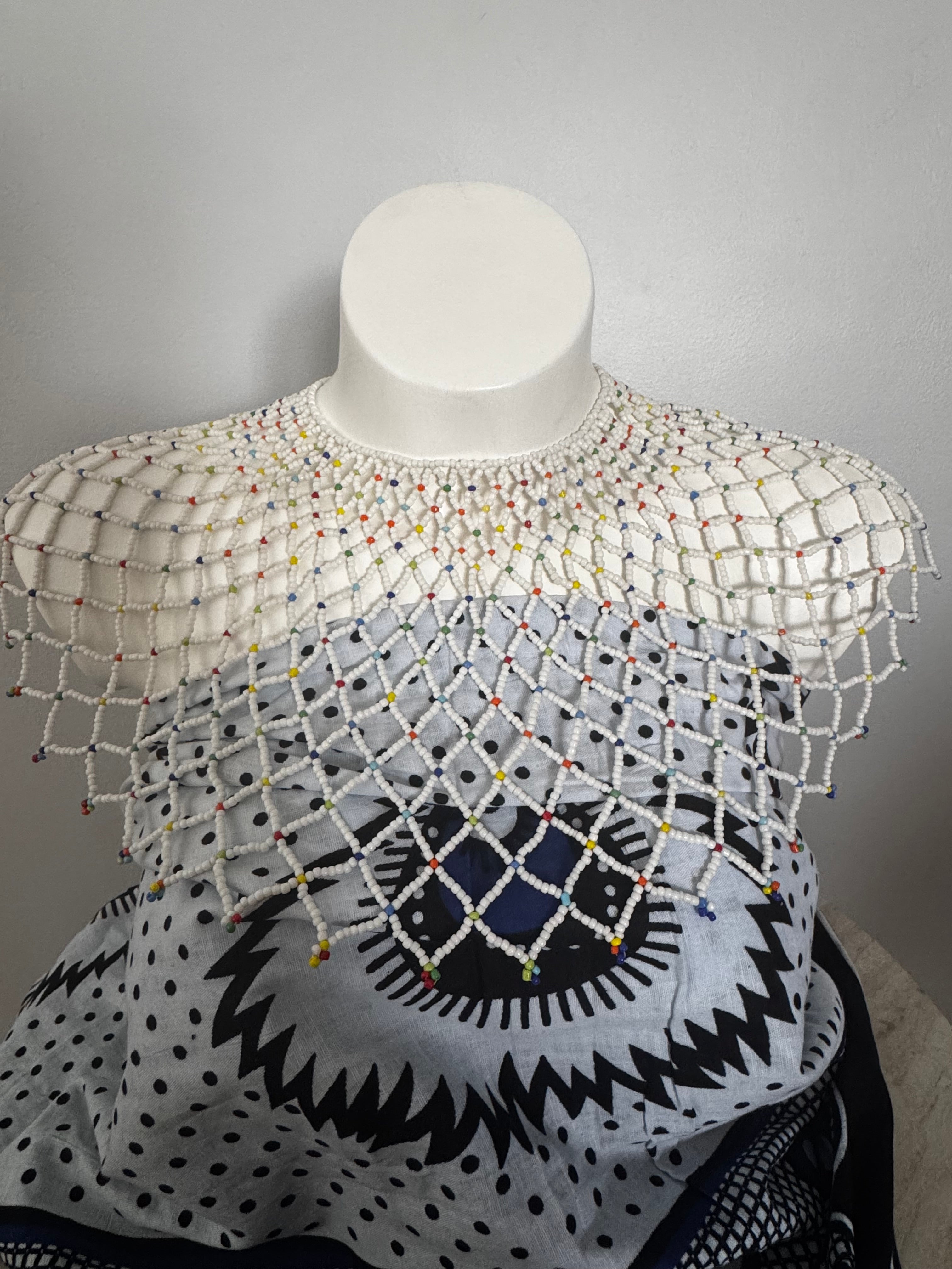 Beaded Bib Necklace