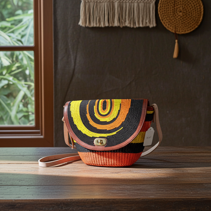 Kito Beaded Crossbody