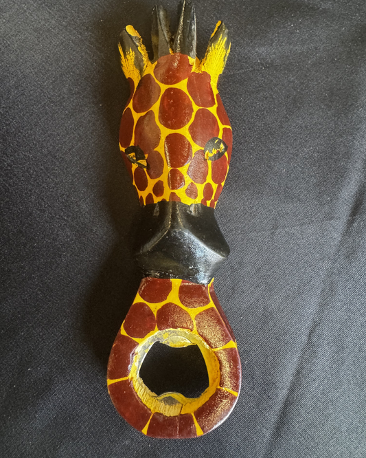 Hand-Carved Animal Bottle Opener
