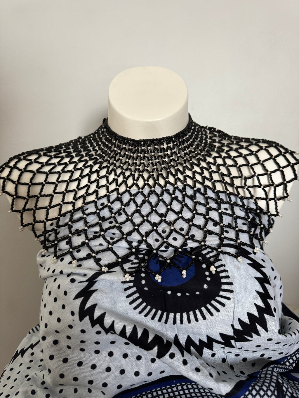 Beaded Bib Necklace