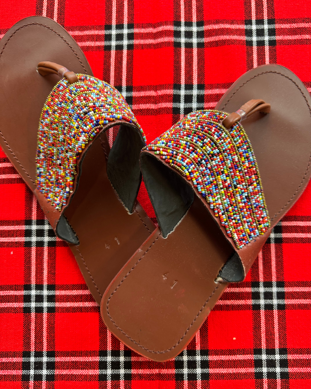 Handmade  Beaded Sandals