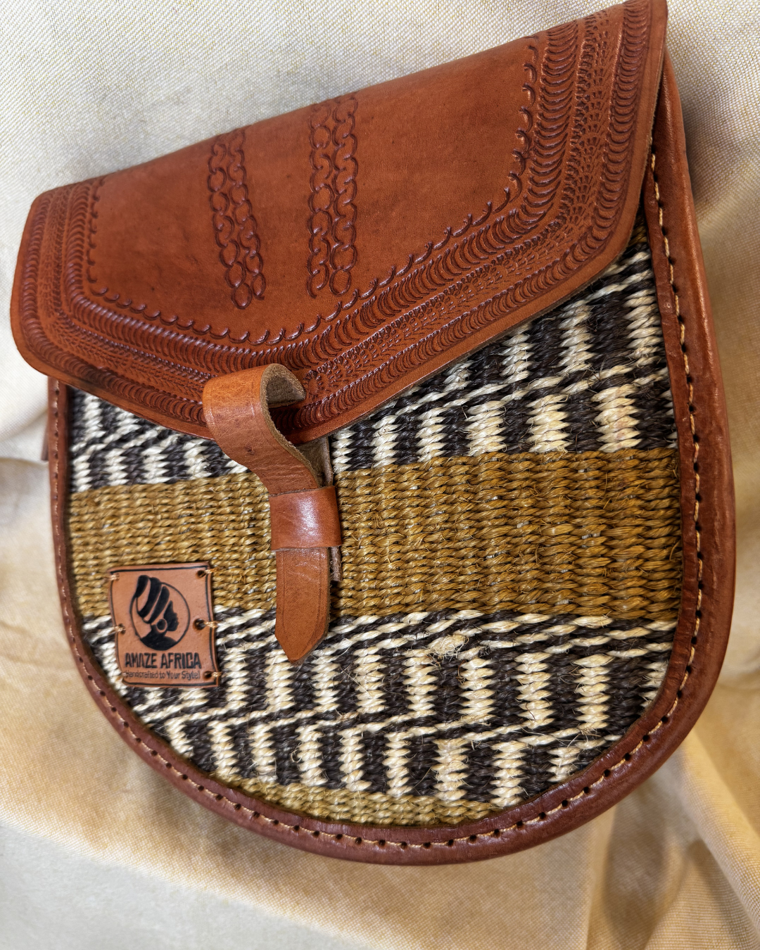 The Amani Saddle Crossbody
