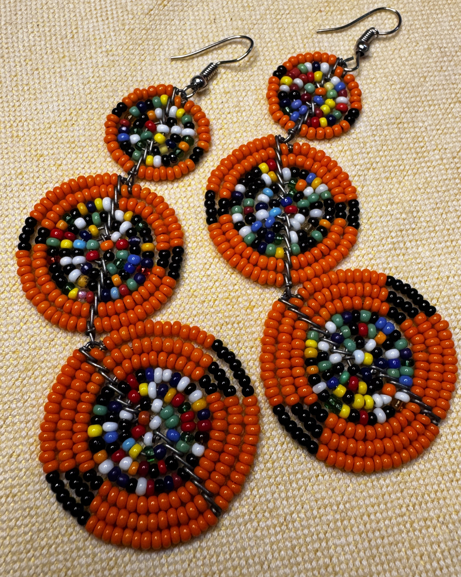 Beaded Heirloom Earrings